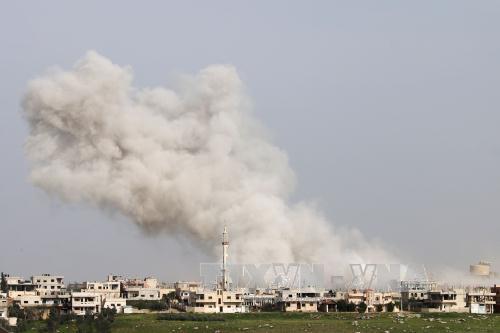 សម្ព័ន្ធភាពយោធាអន្តរជាតិរាំងស្កាត់ការវាយប្រហាររបស់ IS នៅស៊ីរី